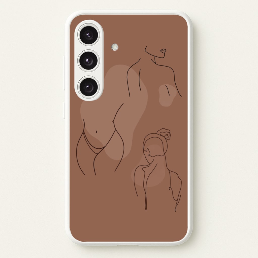 Silouhette nude - Nudes Phone Case for Galaxy S24 Plus