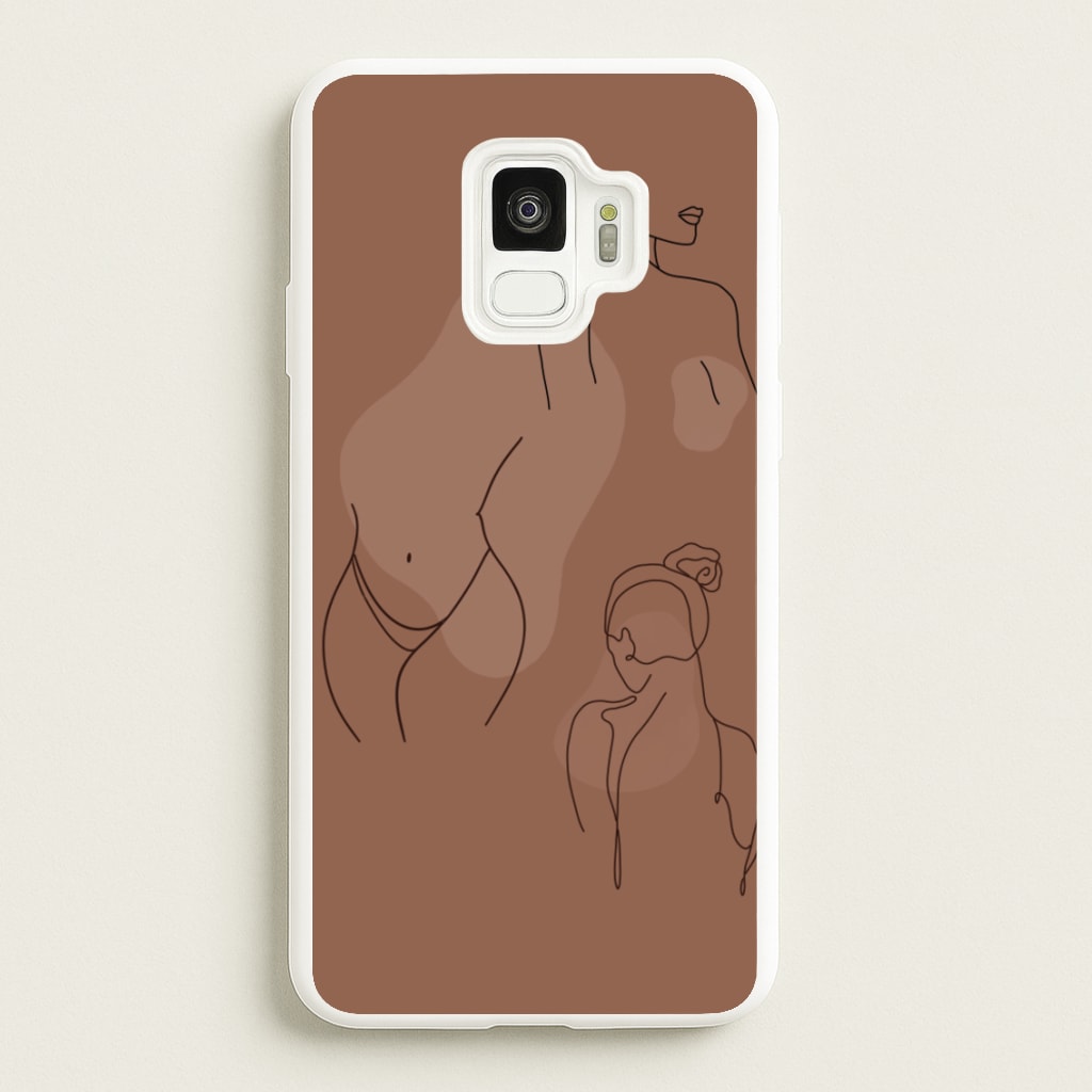 Silouhette nude - Nudes Phone Case for Galaxy S9