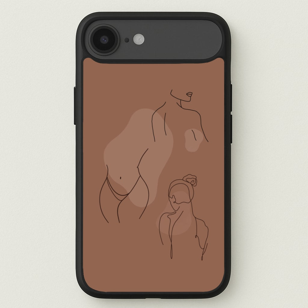 Silouhette nude Phone Case for iPhone 17 Air