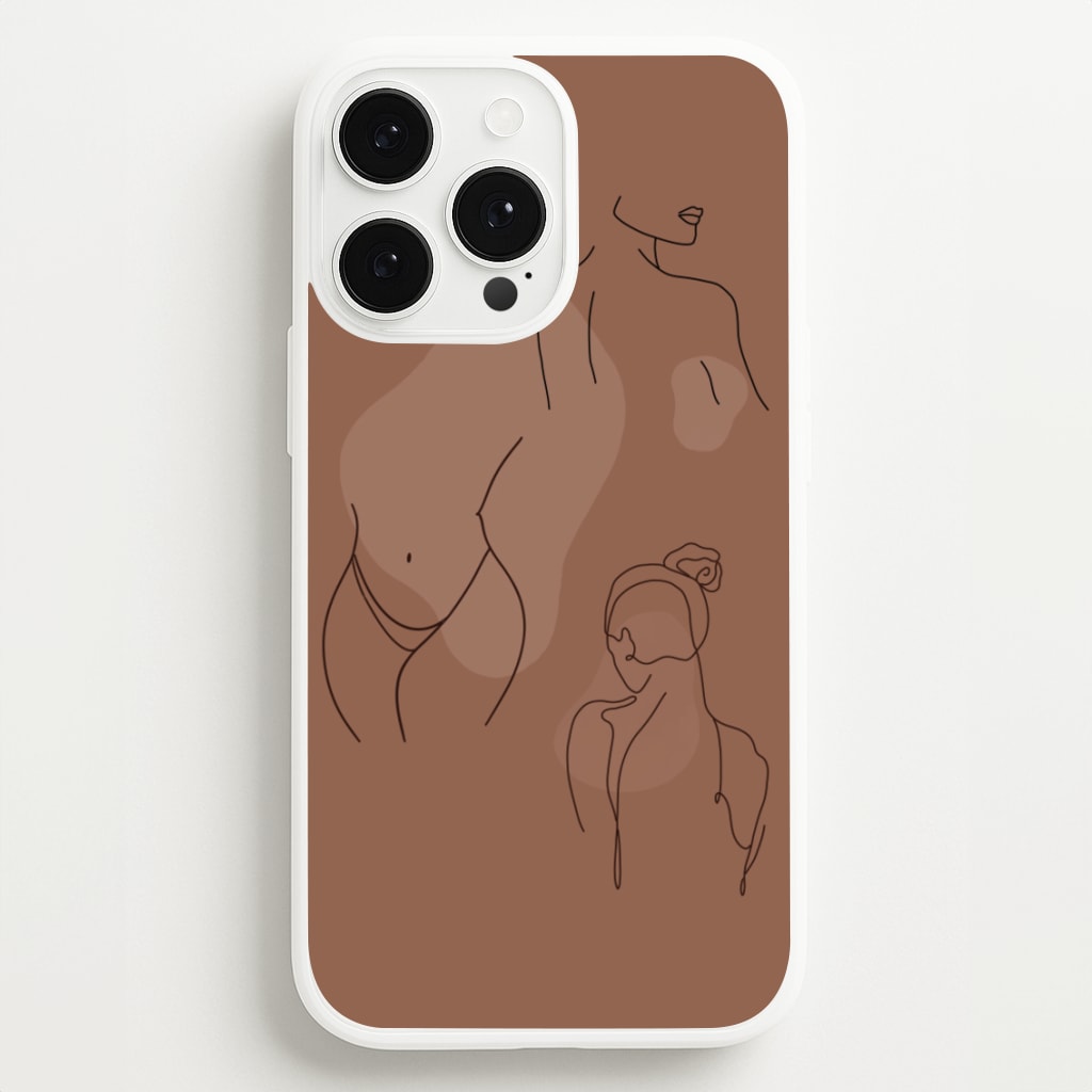 Silouhette nude - Nudes Phone Case for iPhone 13 Pro Max