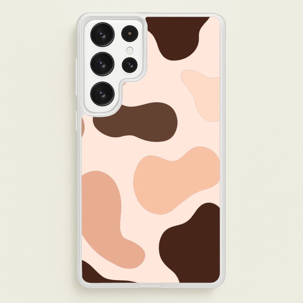 Cowprint Nude - Nudes Phone Case for Galaxy S22 Ultra