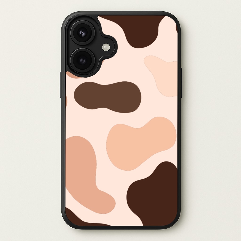 Cowprint Nude Phone Case for iPhone 17