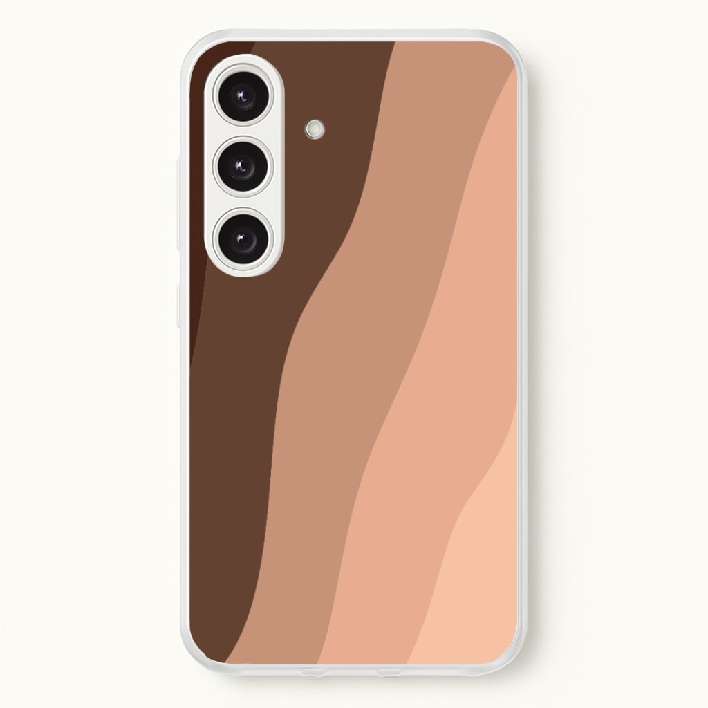 multi abstract nude - Nudes Phone Case for Galaxy S25