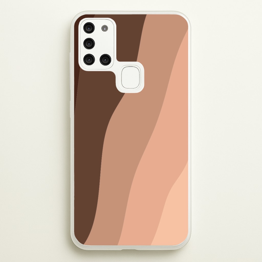 multi abstract nude - Nudes Phone Case for Galaxy A21s