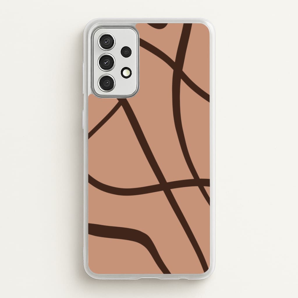 Lined Abstract Nude - Nudes Phone Case for Galaxy A52 / A52s