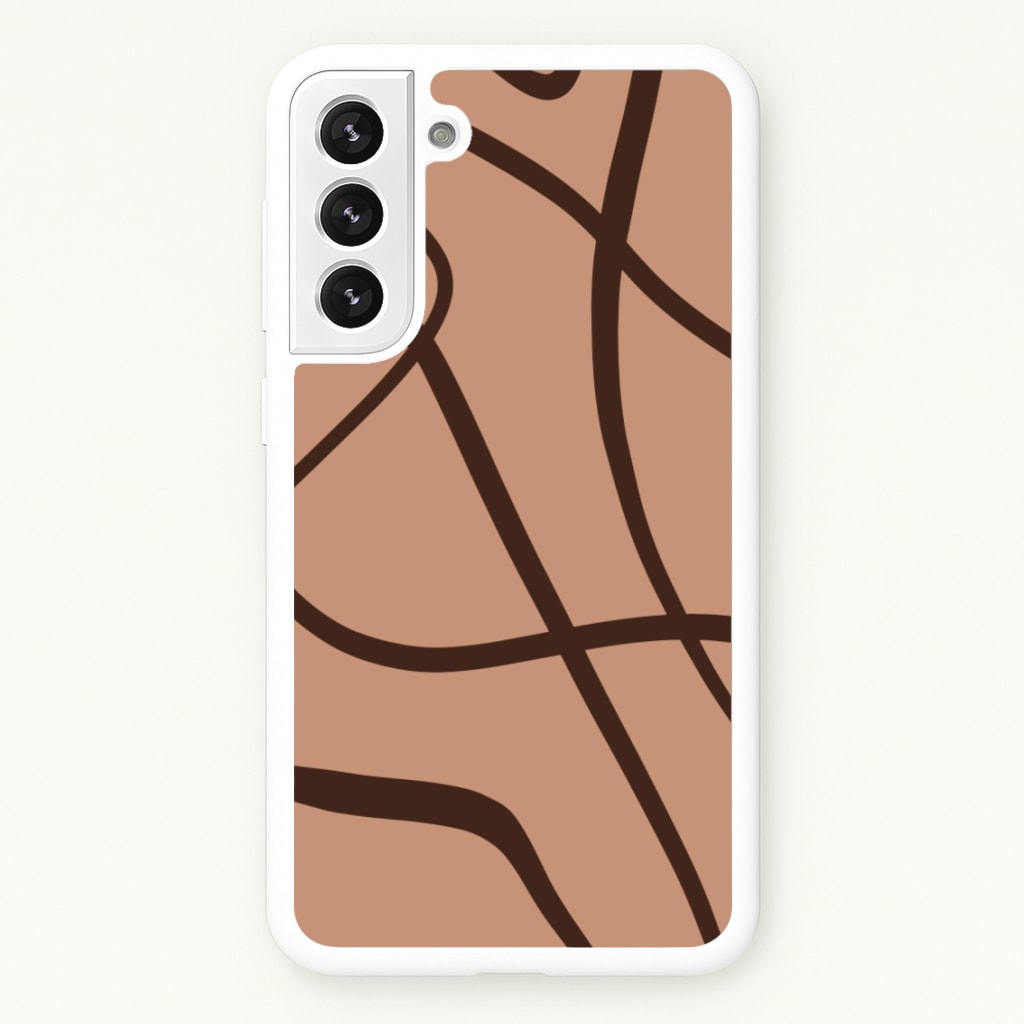 Lined Abstract Nude - Nudes Phone Case for Galaxy S22 Plus
