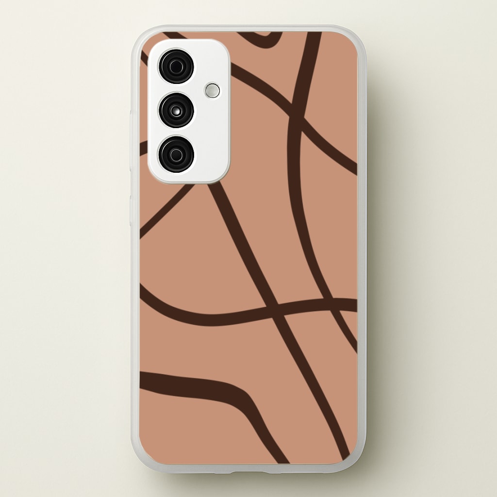 Lined Abstract Nude - Nudes Phone Case for Galaxy A35