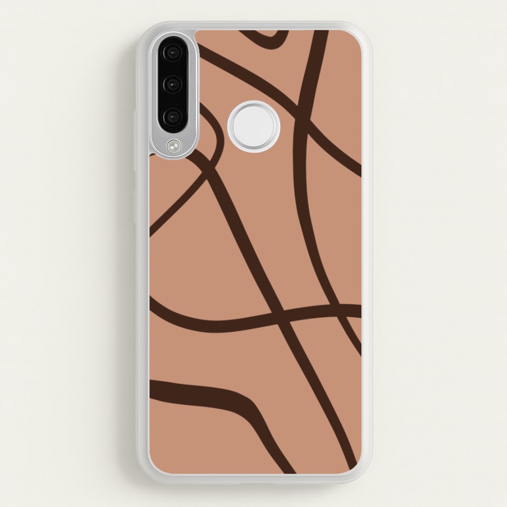 Lined Abstract Nude - Nudes Phone Case for Huawei P30 Lite