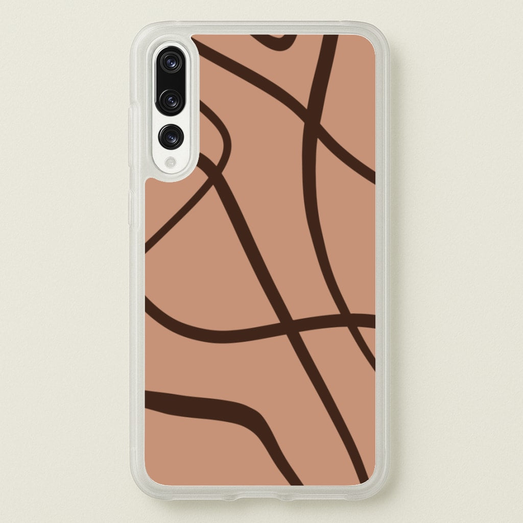 Lined Abstract Nude - Nudes Phone Case for Huawei P20 Pro