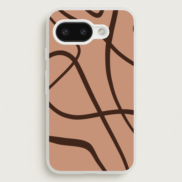 Lined Abstract Nude - Nudes Phone Case for Google Pixel 9a