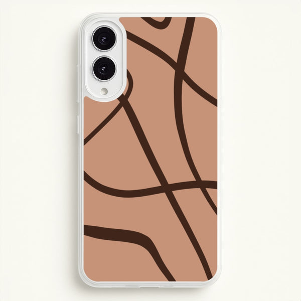 Lined Abstract Nude - Nudes Phone Case for Galaxy S25 Edge