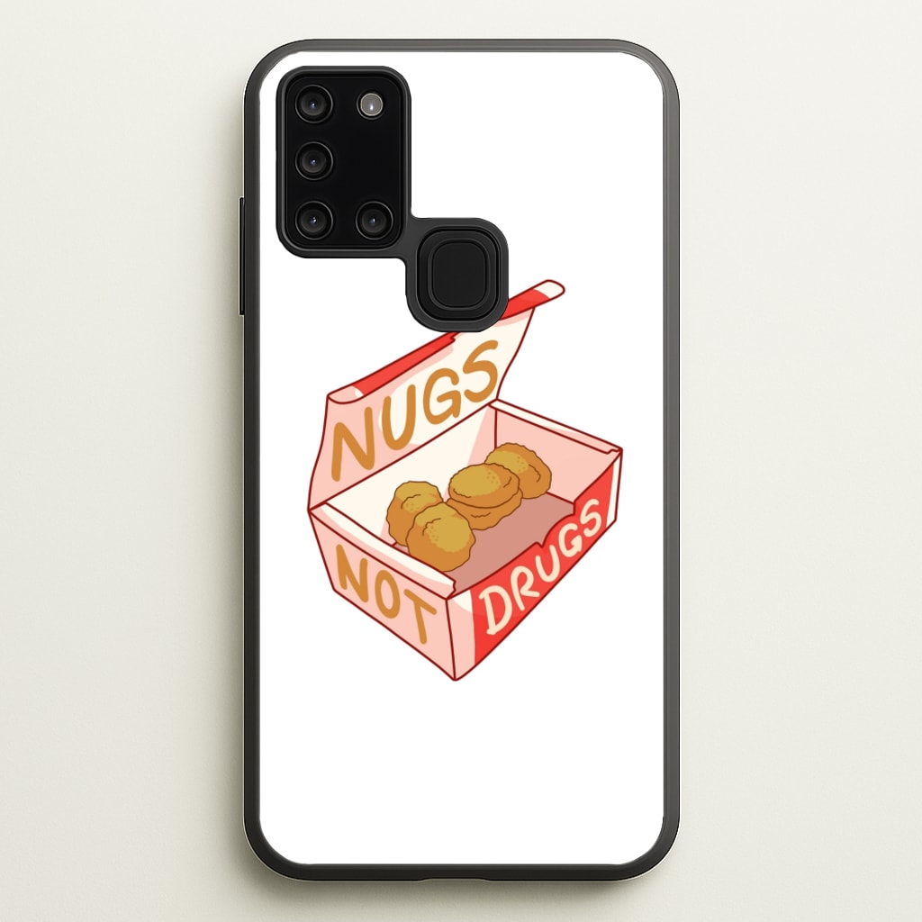 Nugs not Drugs Tumblr Style - Phone Case for Galaxy A21s