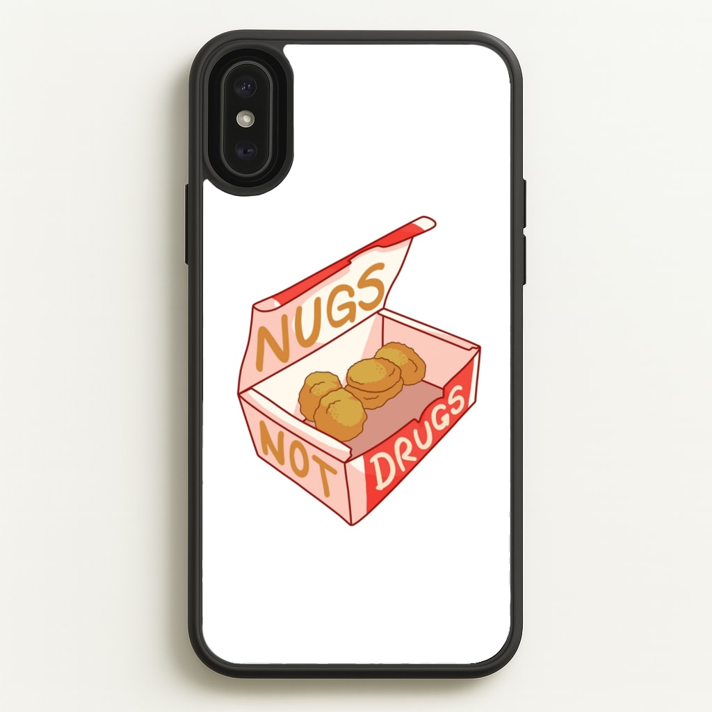 Nugs not Drugs Tumblr Style - Phone Case for iPhone XS Max