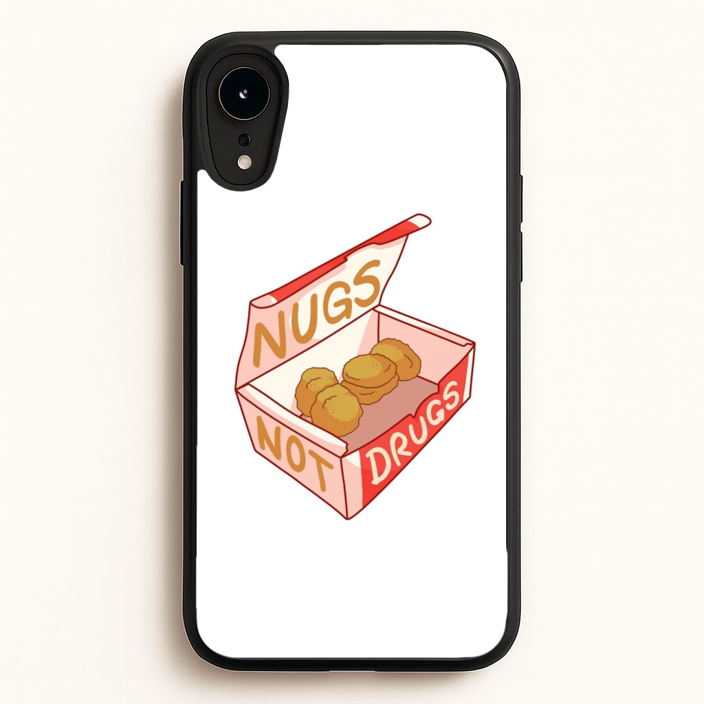 Nugs not Drugs Tumblr Style - Phone Case for iPhone XR