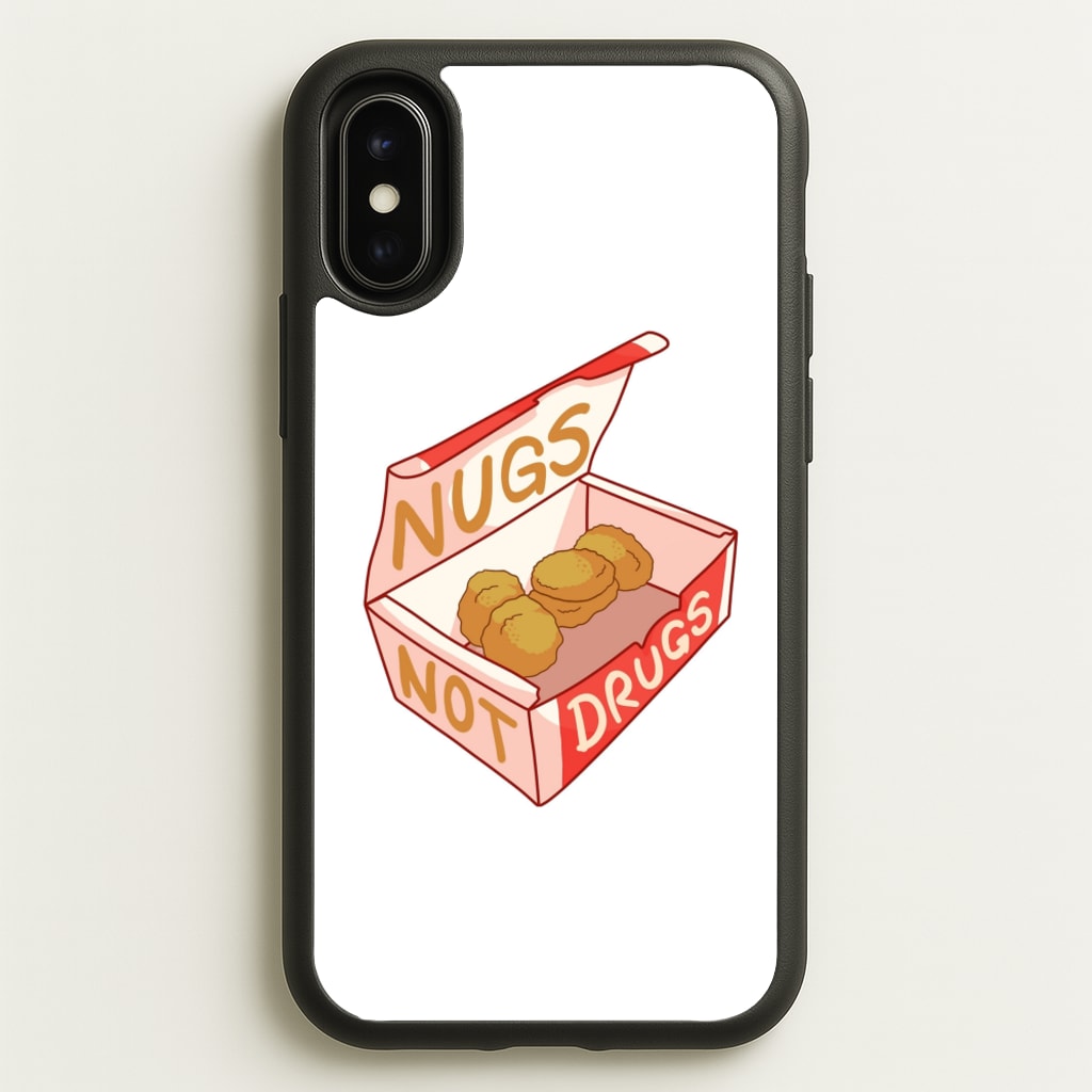 Nugs not Drugs Tumblr Style - Phone Case for iPhone X / XS