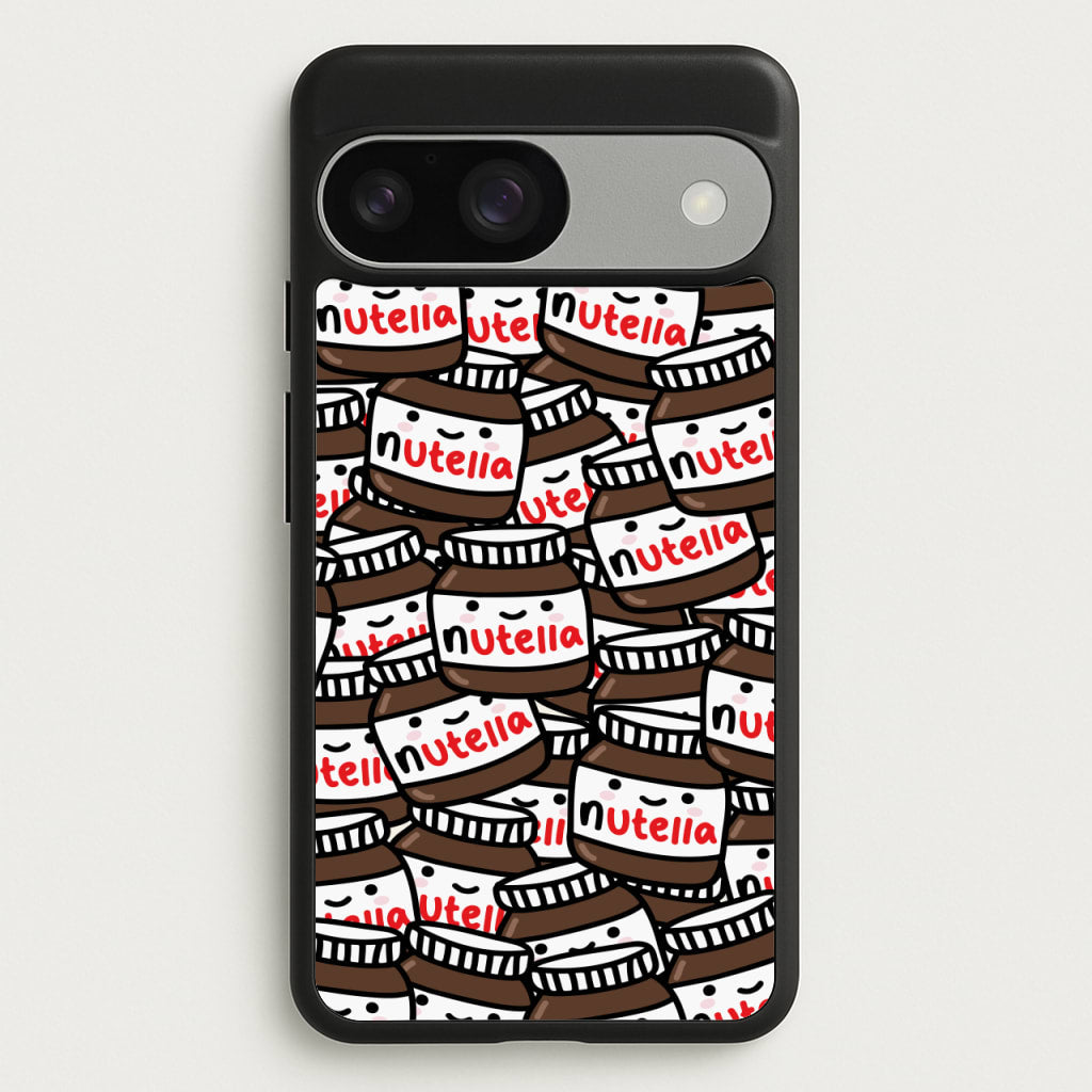 Cute Nutella Pattern - Phone Case for Google Pixel 9 / 9 Pro
