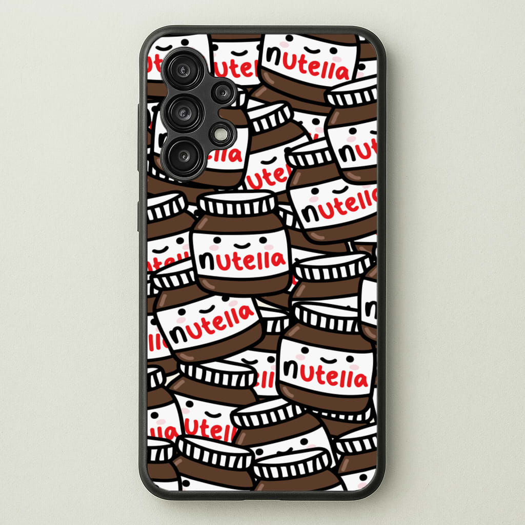 Cute Nutella Pattern - Phone Case for Galaxy A13