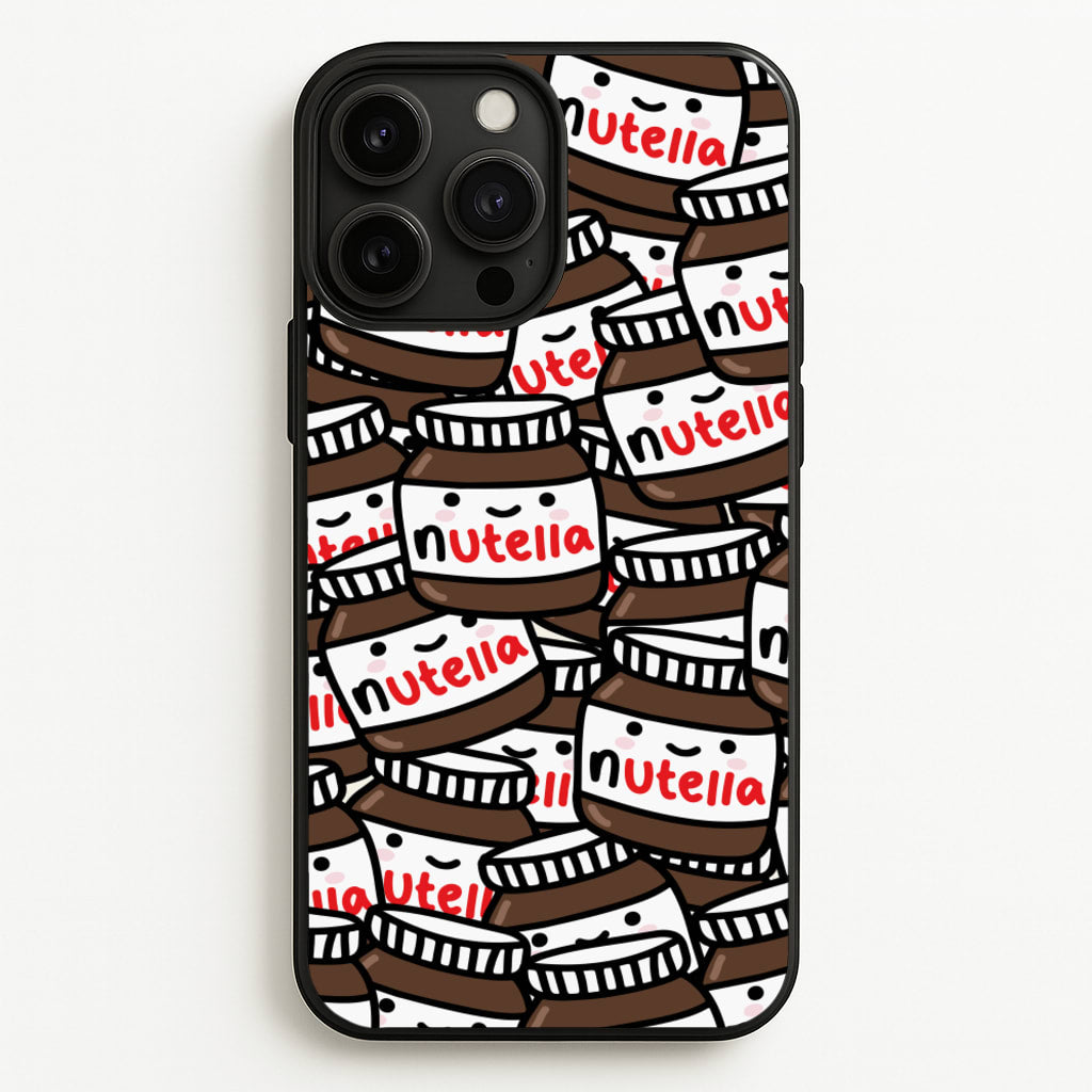 Cute Nutella Pattern - Phone Case for iPhone 13 Pro Max