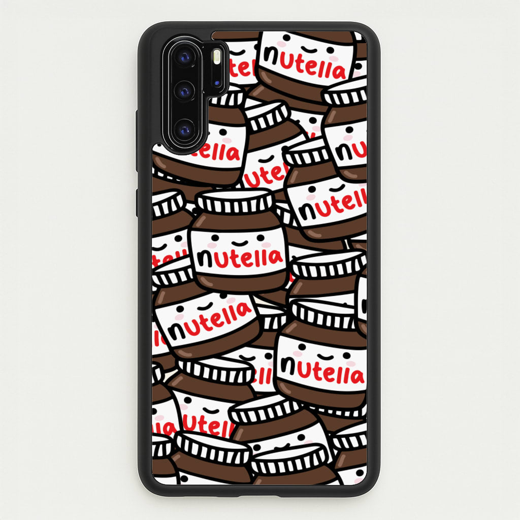 Cute Nutella Pattern - Phone Case for Huawei P30 Pro