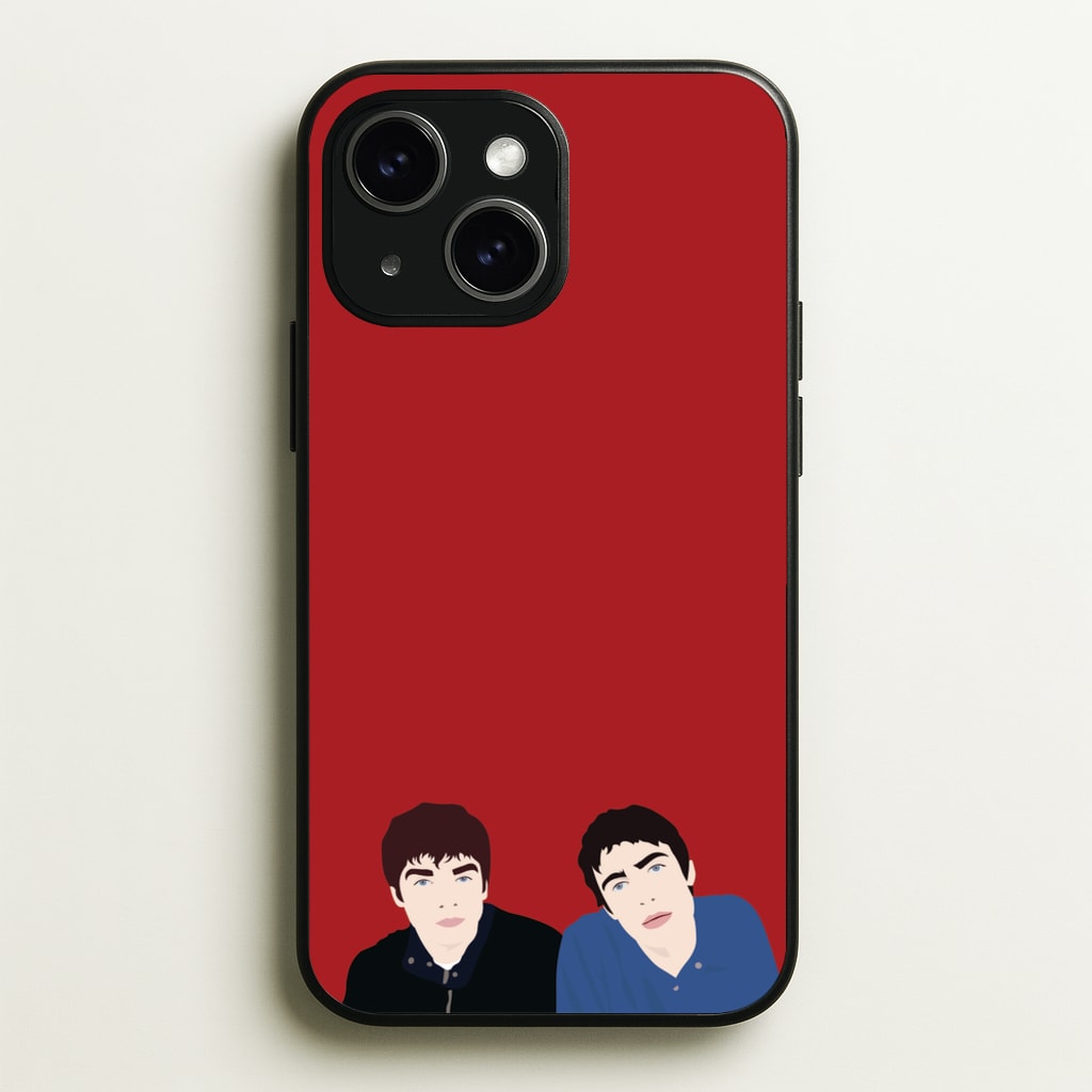 The Gallaghers - Oasis Phone Case for iPhone 14