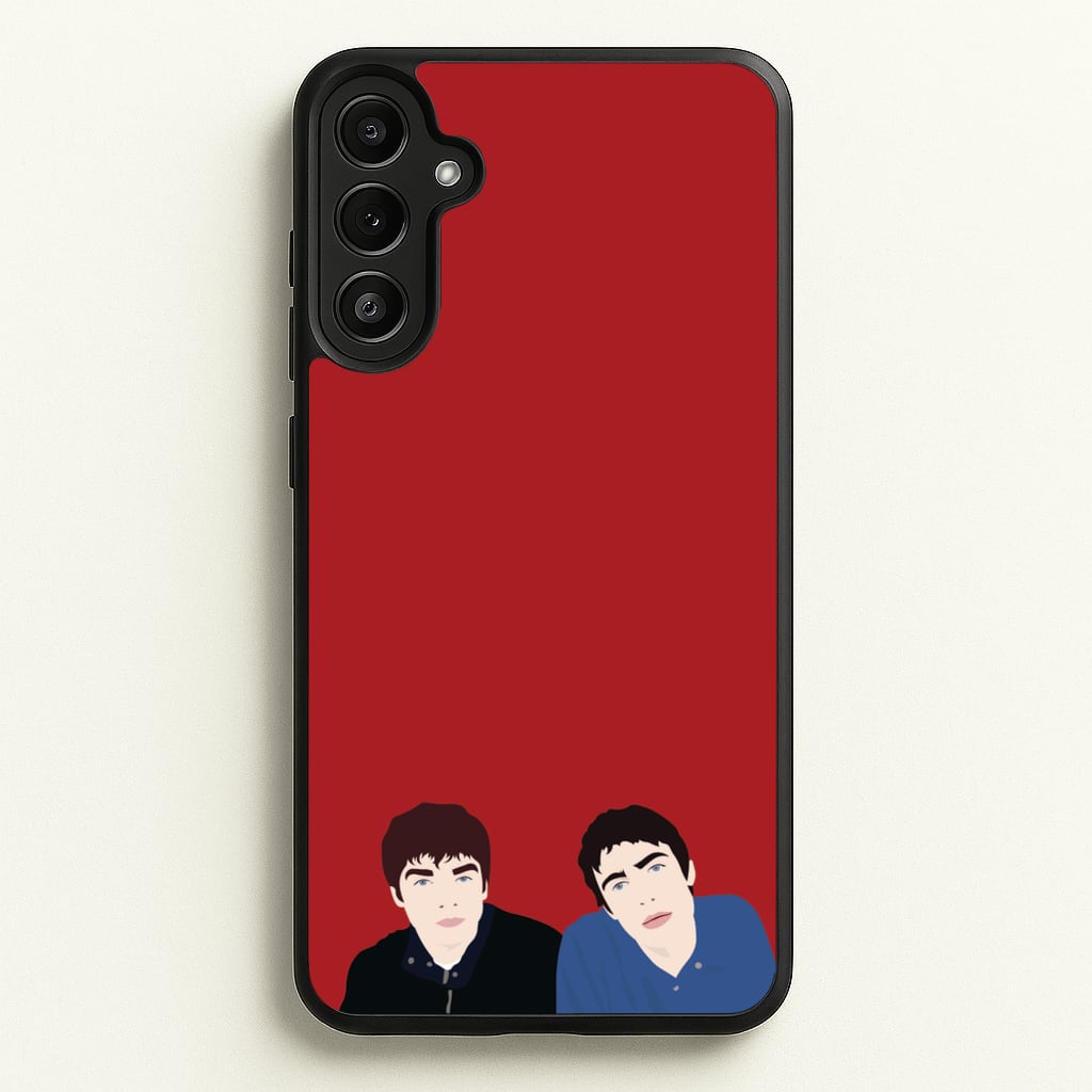 The Gallaghers - Oasis Phone Case for Galaxy A34