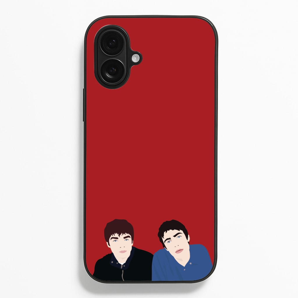 The Gallaghers - Oasis Phone Case for iPhone 16 Plus
