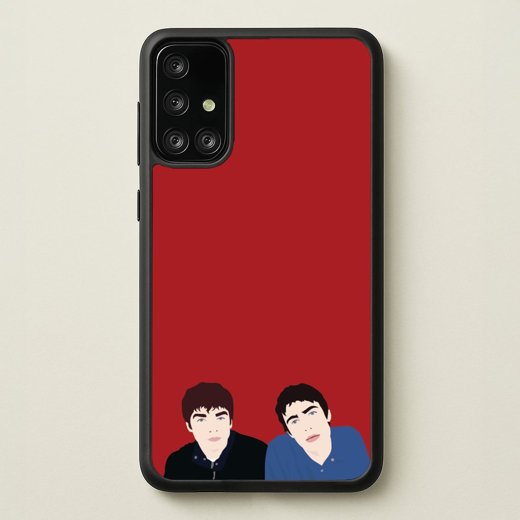 The Gallaghers - Oasis Phone Case for Galaxy A71