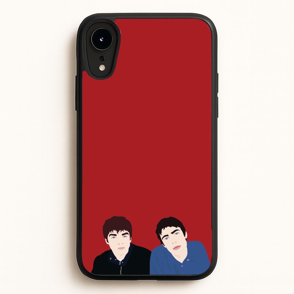 The Gallaghers - Oasis Phone Case for iPhone XR