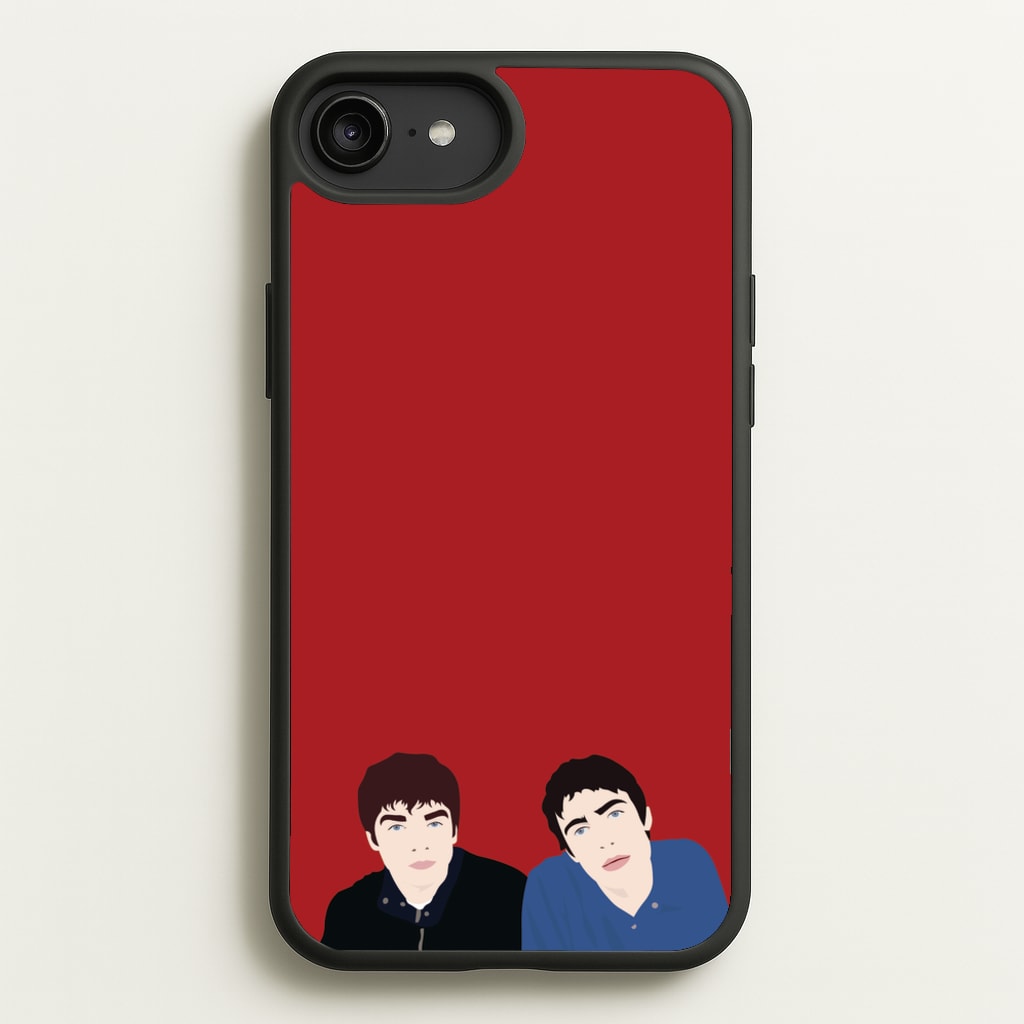 The Gallaghers - Oasis Phone Case for iPhone 6 Plus / 7 Plus / 8 Plus