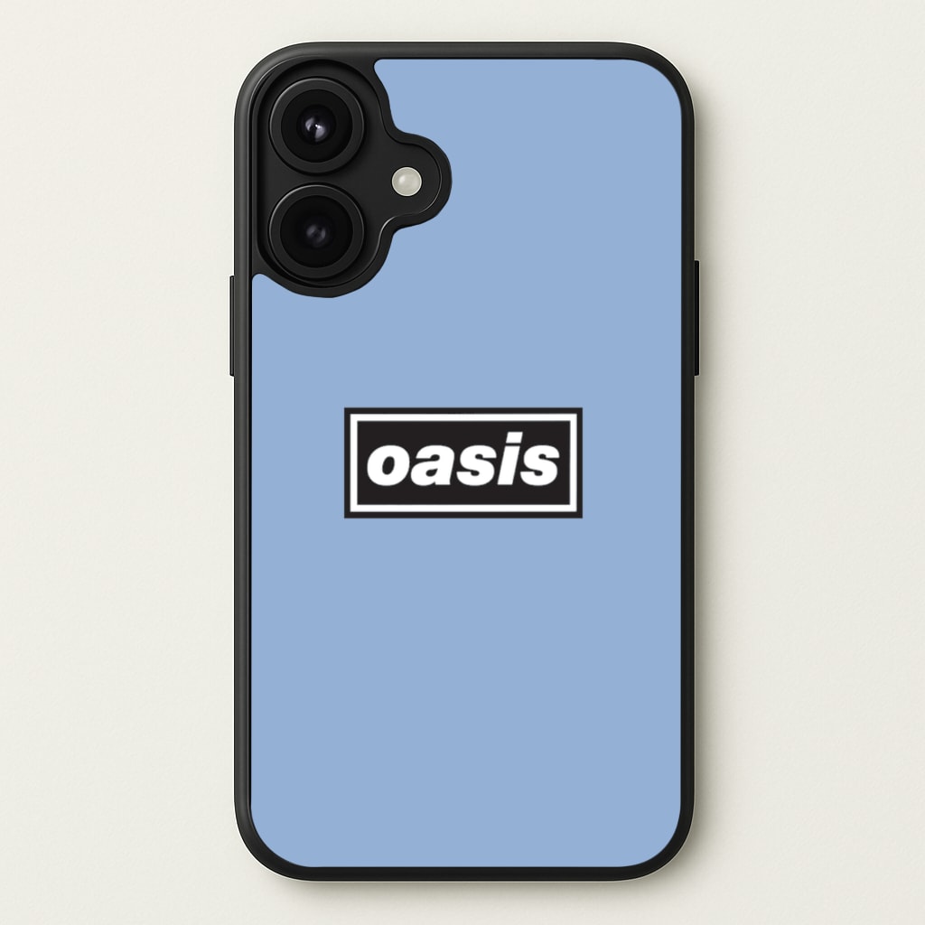 Band Name Blue Phone Case for iPhone 17