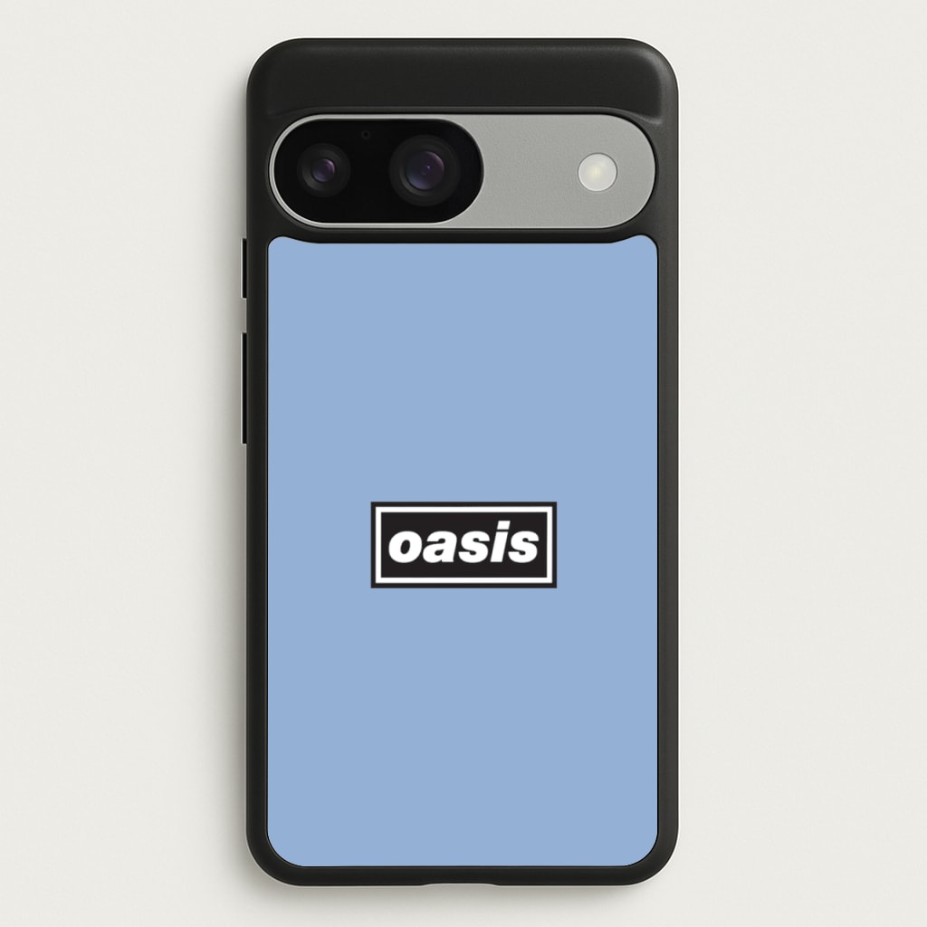 Band Name Blue - Oasis Phone Case for Google Pixel 9 / 9 Pro