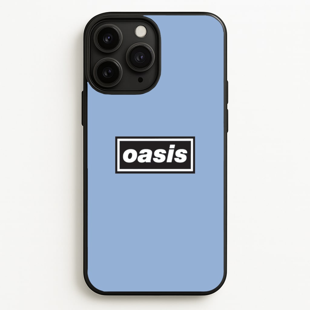 Band Name Blue - Oasis Phone Case for iPhone 11 Pro Max