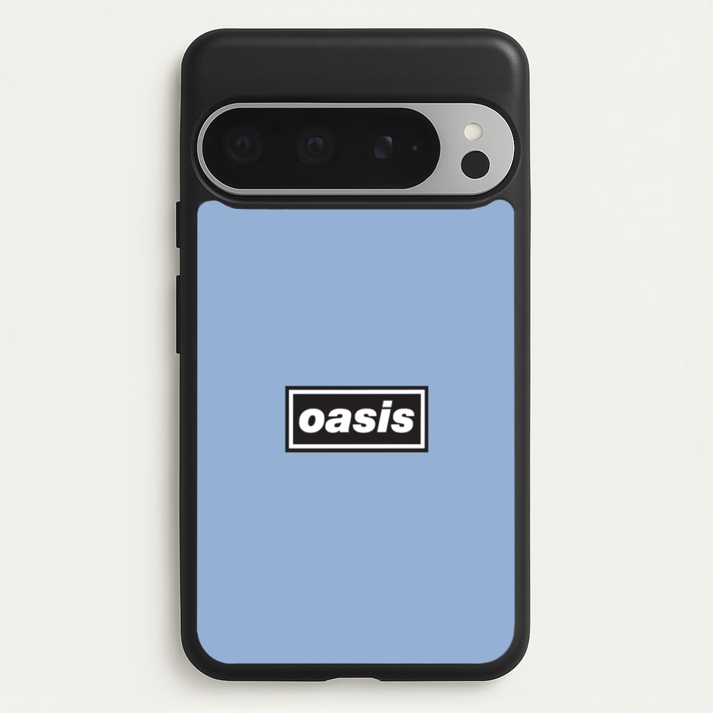 Band Name Blue - Oasis Phone Case for Google Pixel 9 Pro XL