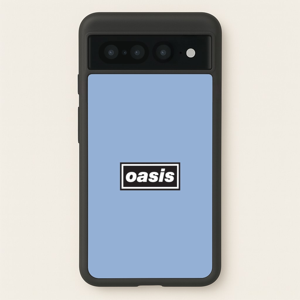 Band Name Blue - Oasis Phone Case for Google Pixel 7 Pro