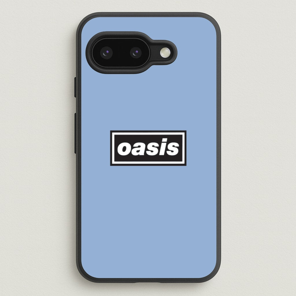 Band Name Blue - Oasis Phone Case for Google Pixel 9a