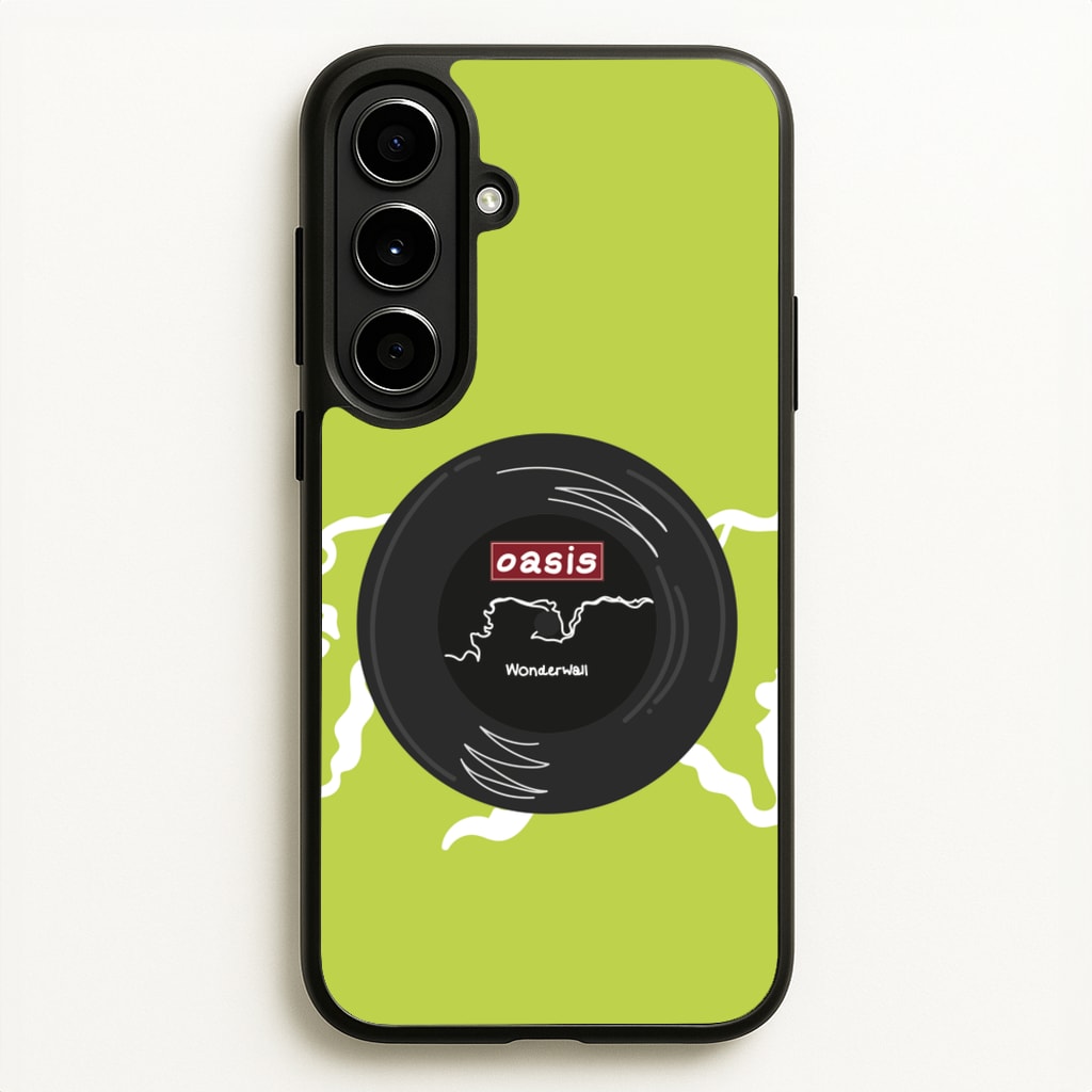 Wonderwall Record - Oasis Phone Case for Galaxy A56