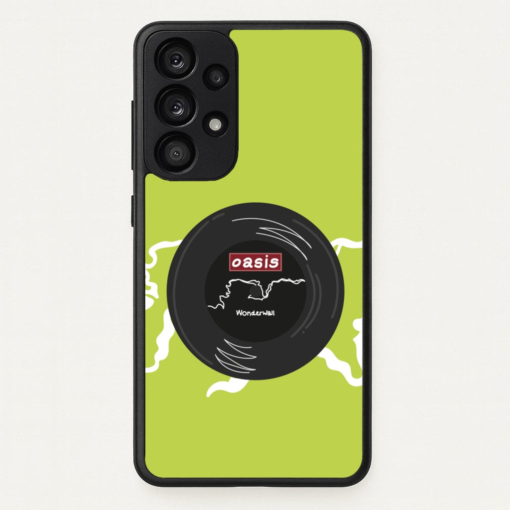 Wonderwall Record - Oasis Phone Case for Galaxy A53
