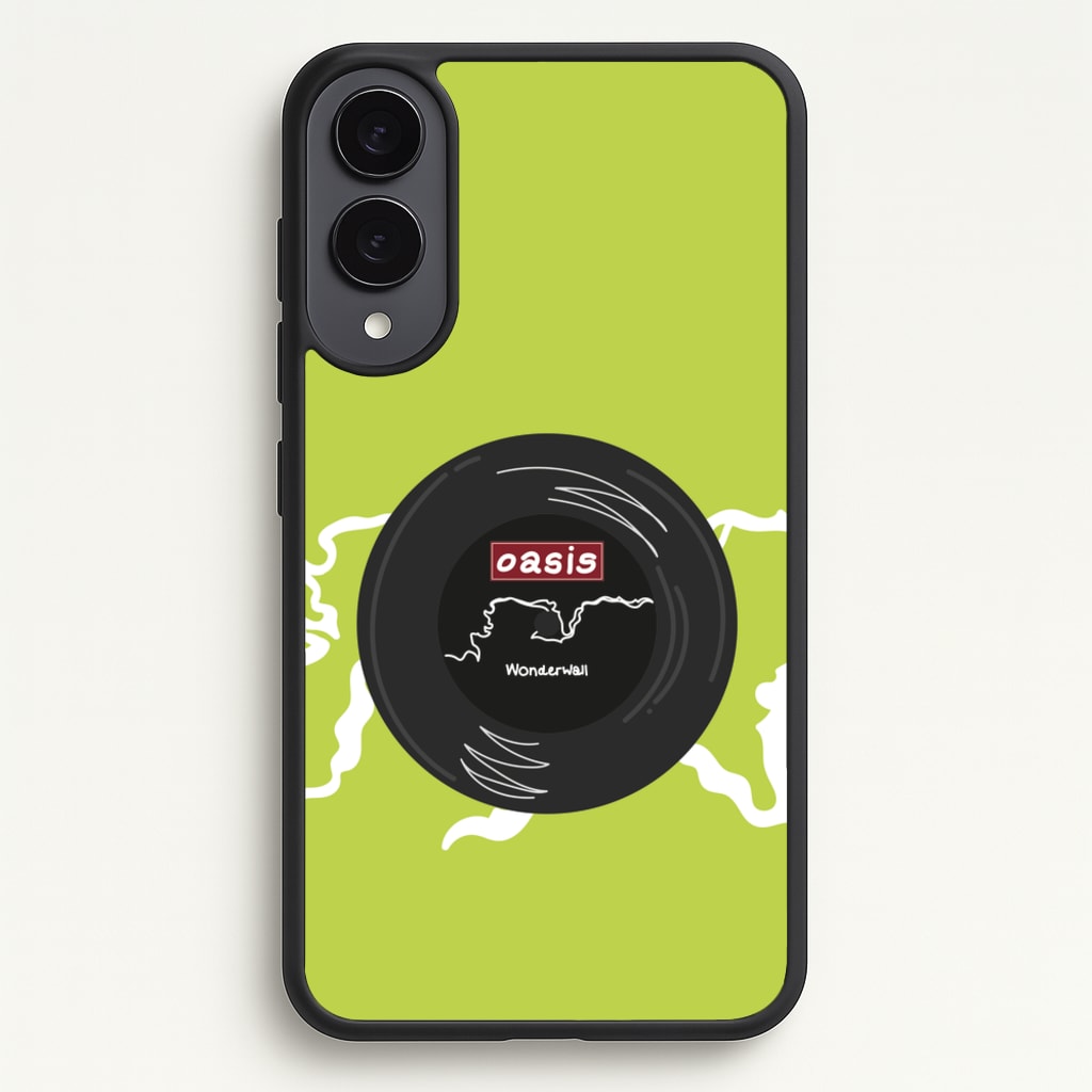 Wonderwall Record - Oasis Phone Case for Galaxy S25 Edge