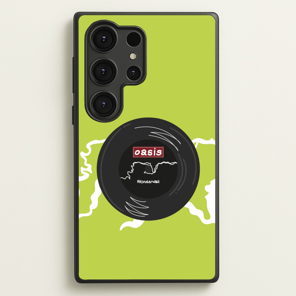 Wonderwall Record - Oasis Phone Case for Galaxy S25 Ultra