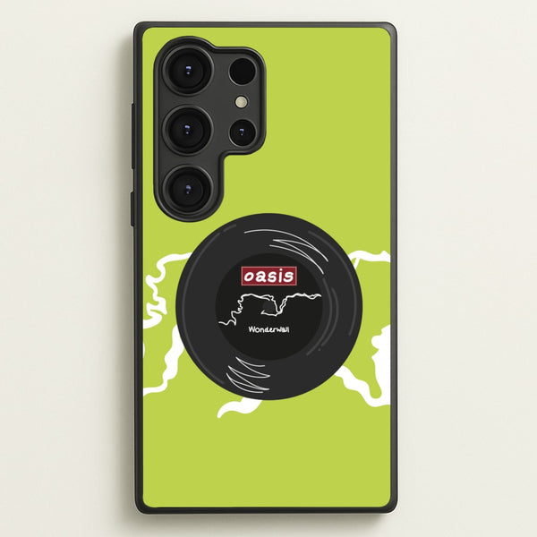 Wonderwall Record - Oasis Phone Case for Galaxy S25 Ultra