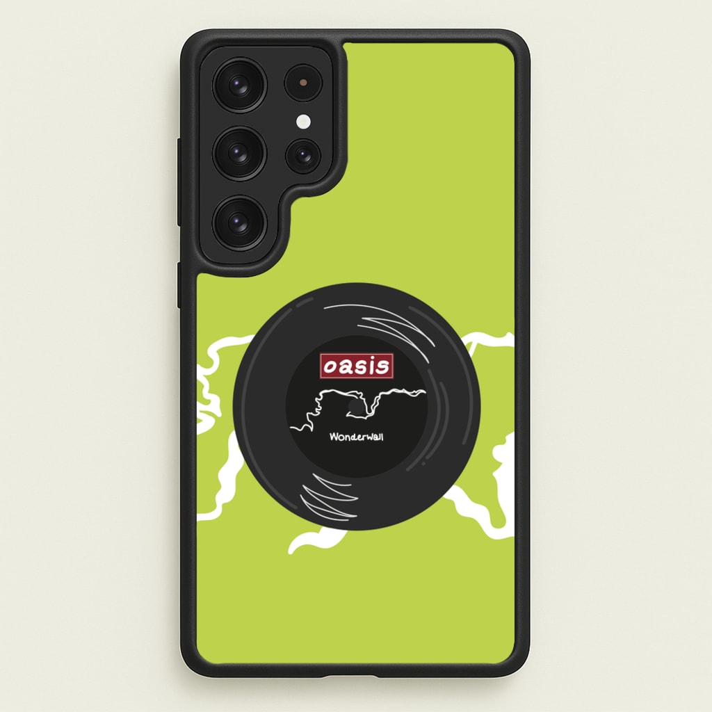 Wonderwall Record - Oasis Phone Case for Galaxy S23 Ultra