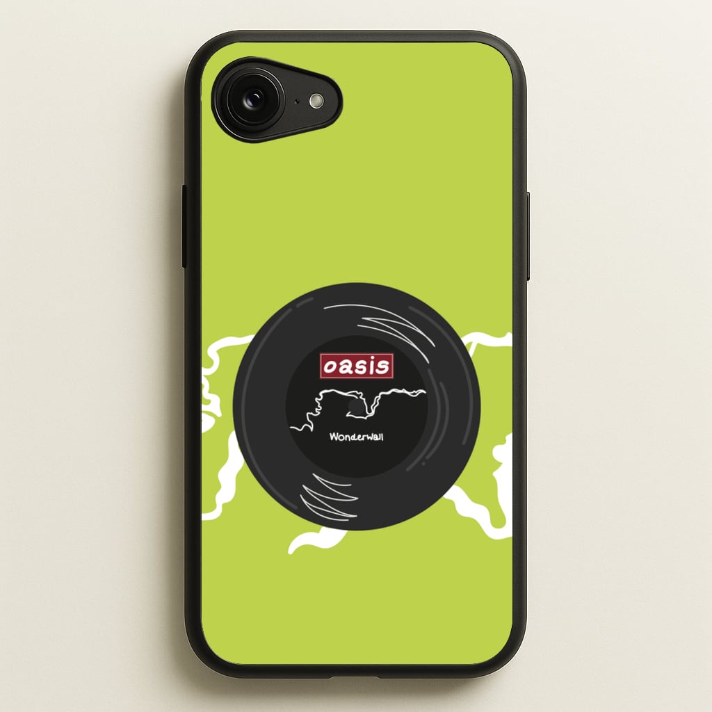 Wonderwall Record - Oasis Phone Case for iPhone 16e