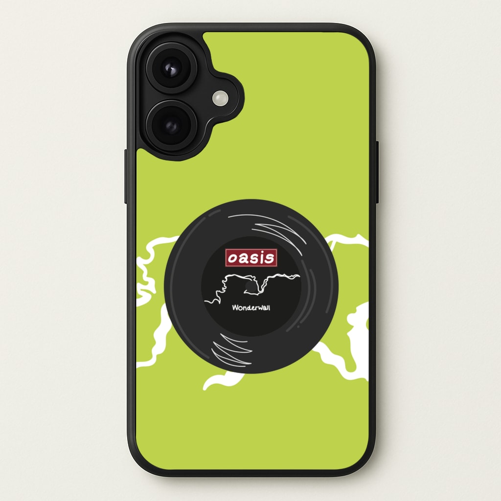 Wonderwall Record Phone Case for iPhone 17