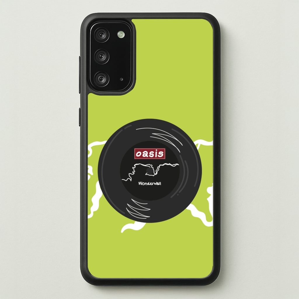 Wonderwall Record - Oasis Phone Case for Galaxy Note 20
