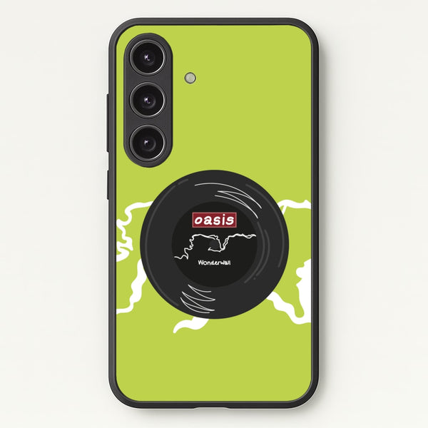Wonderwall Record - Oasis Phone Case for Galaxy S24 Plus