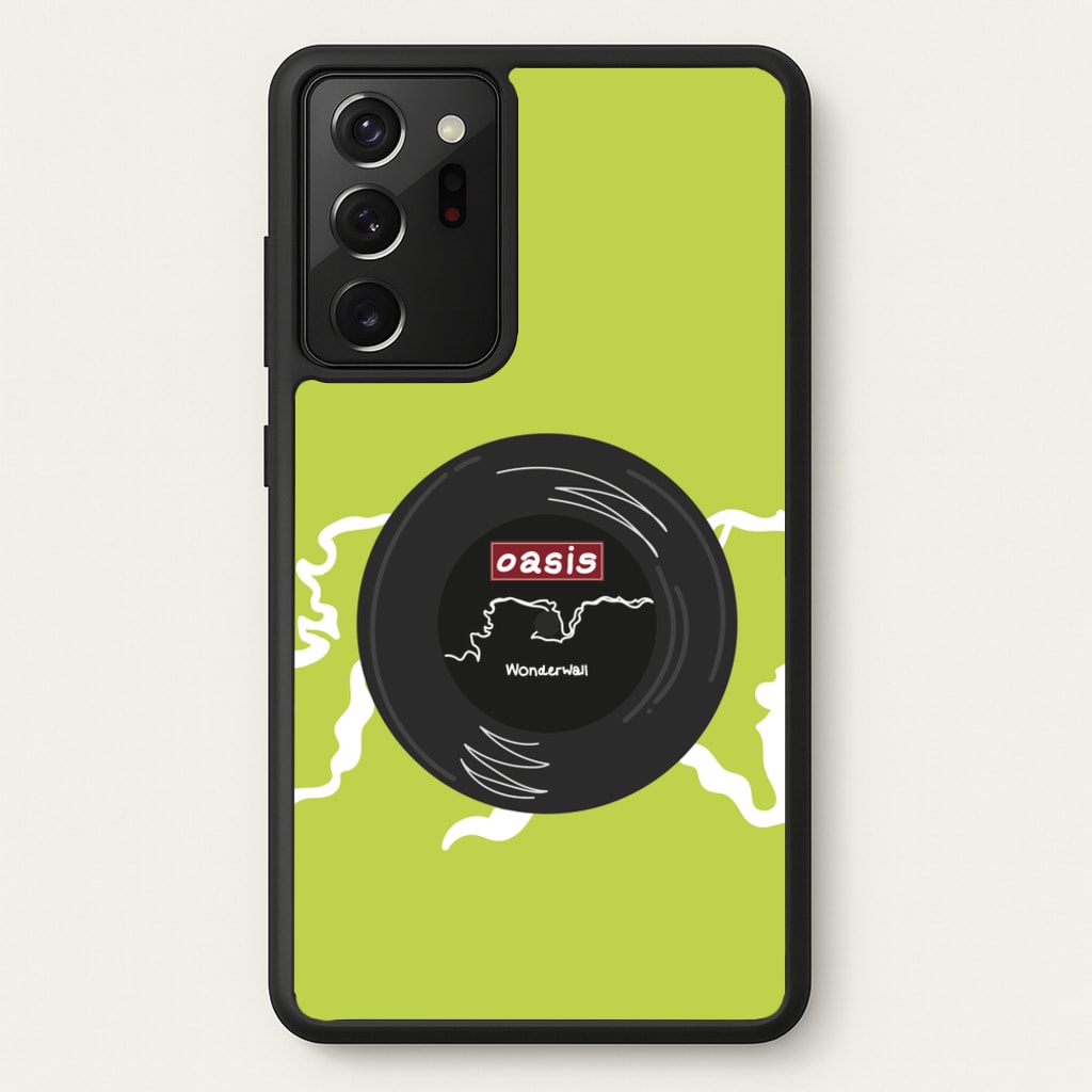 Wonderwall Record - Oasis Phone Case for Galaxy Note 20 Ultra