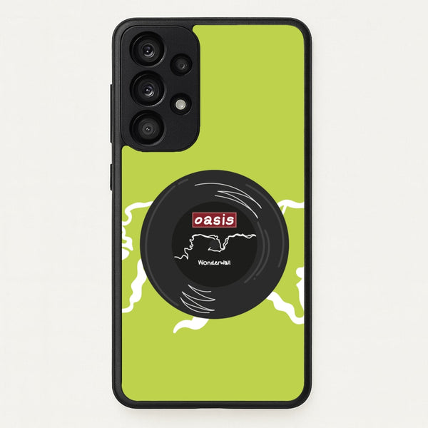 Wonderwall Record - Oasis Phone Case for Galaxy A33