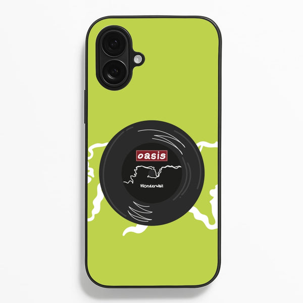 Wonderwall Record - Oasis Phone Case for iPhone 16 Plus