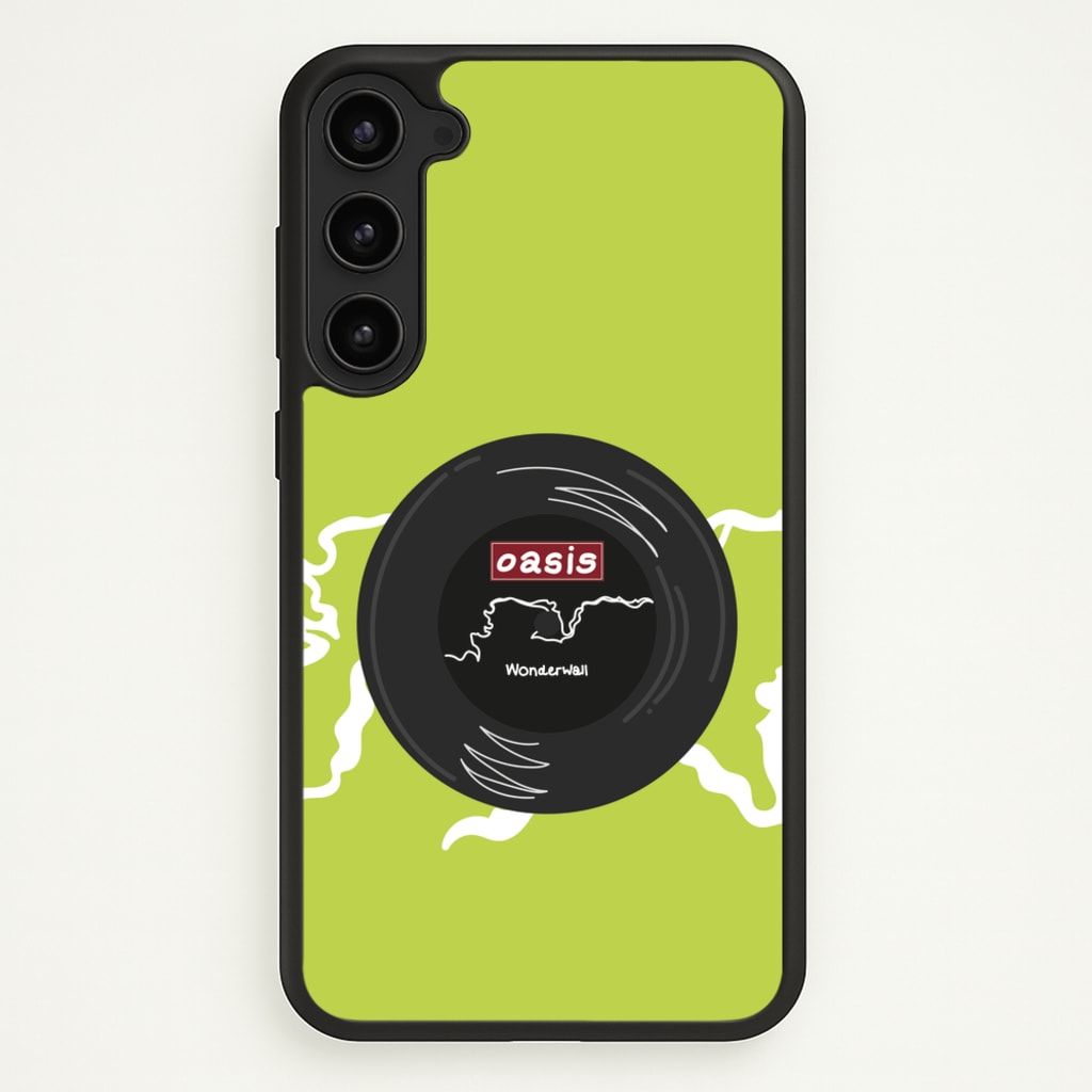 Wonderwall Record - Oasis Phone Case for Galaxy S23