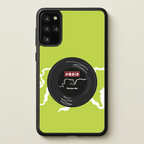 Wonderwall Record - Oasis Phone Case for Galaxy S20 Plus